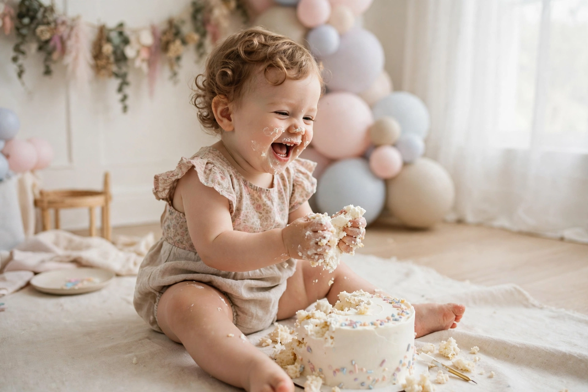 Newborn session at home
